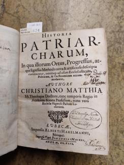 Historia patriarcharum